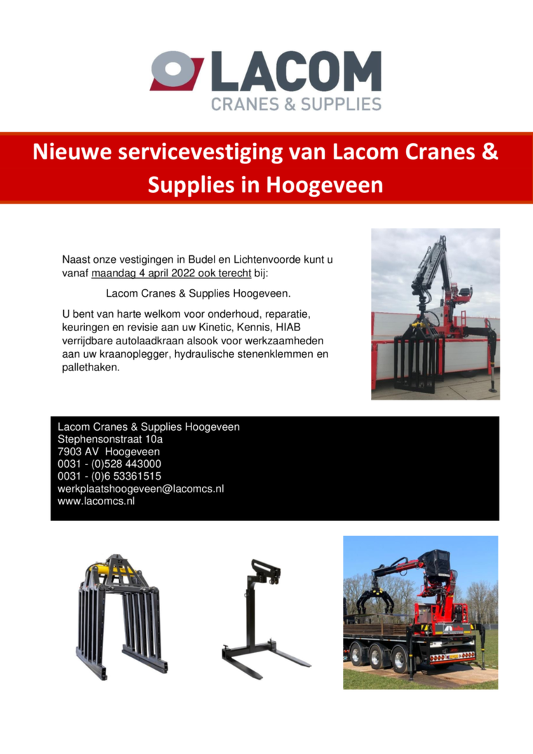 Servicevestiging Hoogeveen Dd